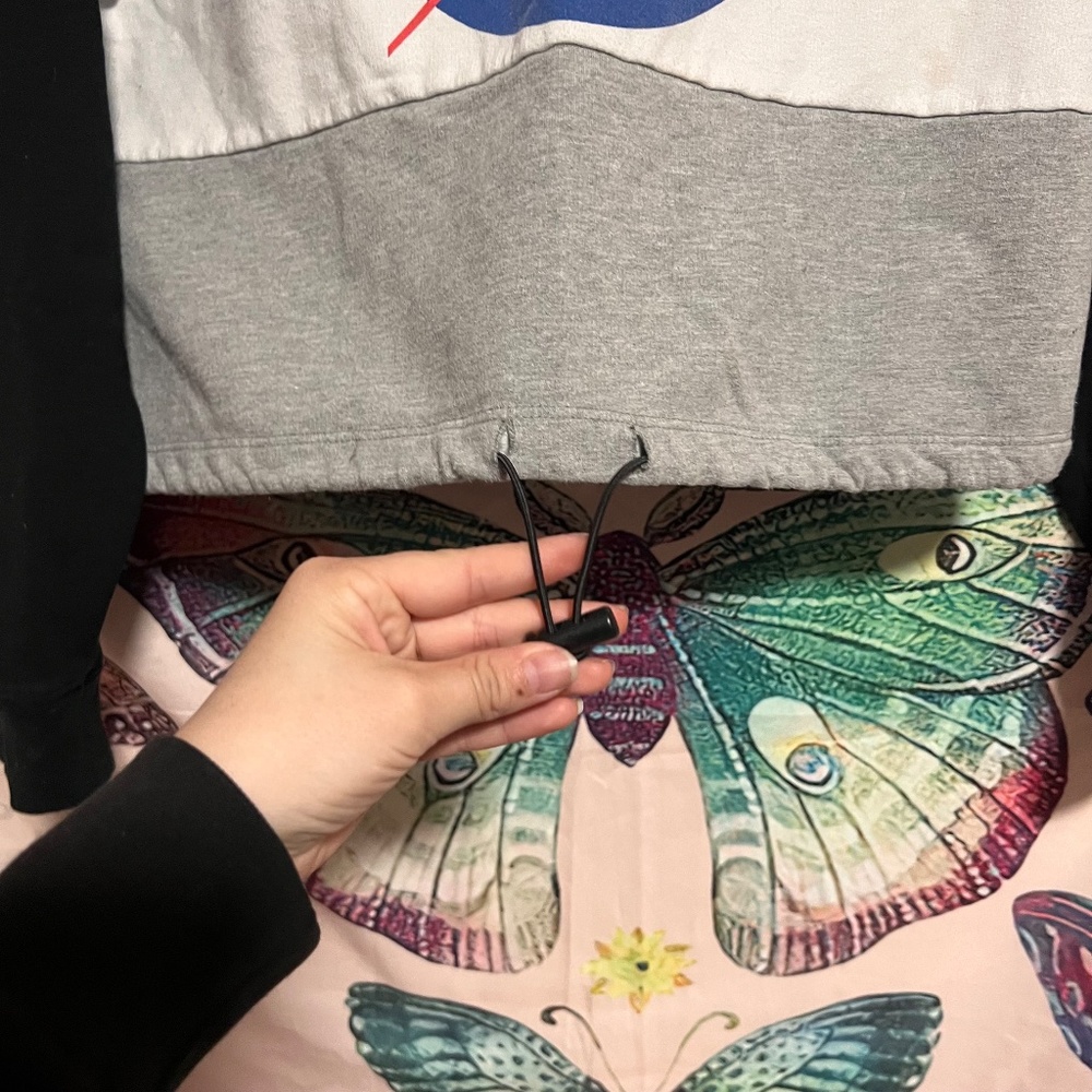 Nasa Sweatshirt With Drawstring Bottom - image 7